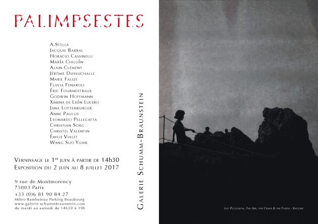 PALIMPSESTES – Group show @ Galerie Schumm Braunstein – Paris